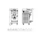 Professional Combined Ice Cream Batch Freezer RHS15/60