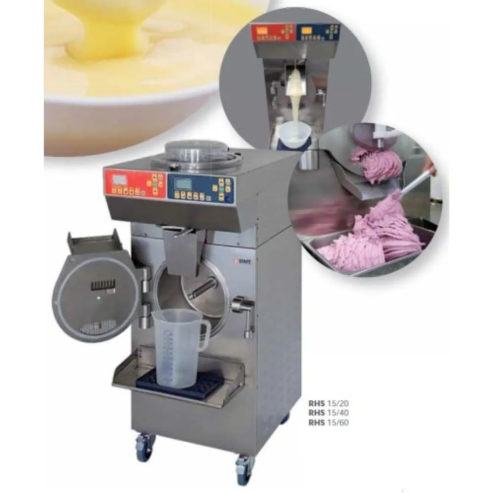 Professional Combined Ice Cream Batch Freezer RHS15/60