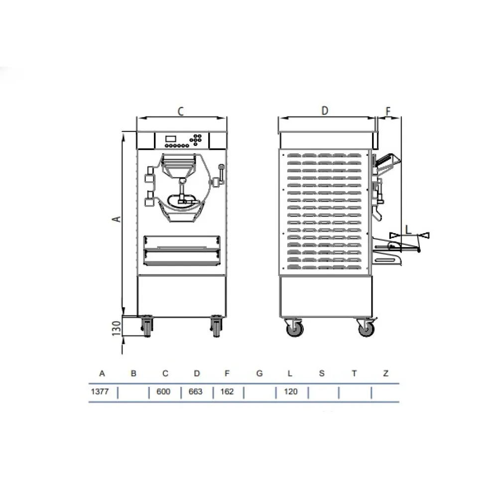 Sorbetière électronique HBX600