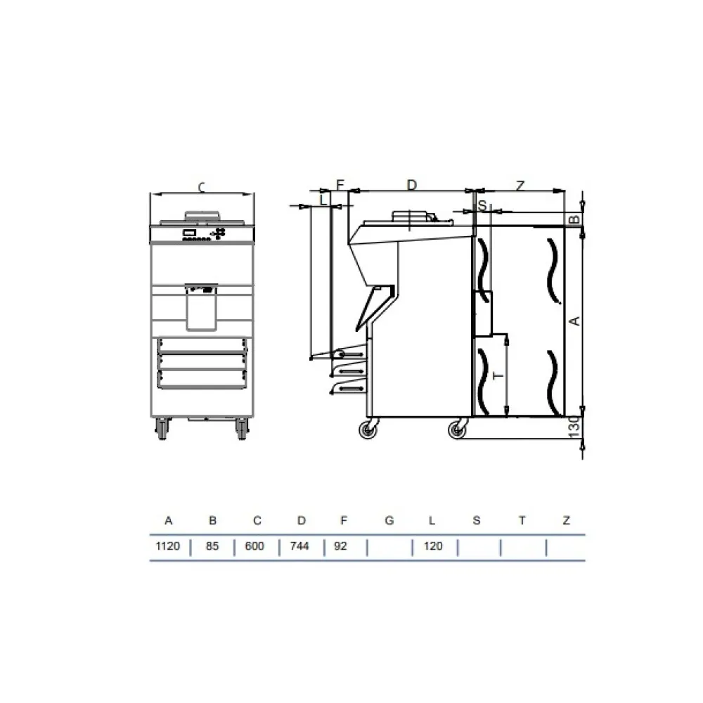 P400 Vertical Electric Pasteurizer