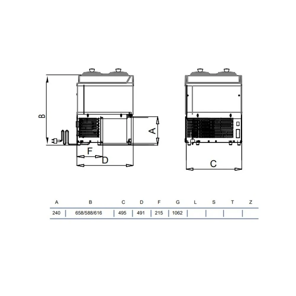 Vitrine Réfrigérée à Glaces V420CFI