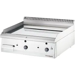 Chrome gas grill  13kW smooth