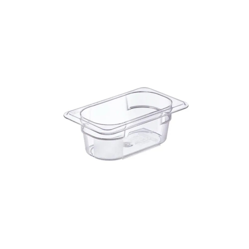Durable GN 1/9 Polycarbonate Container - 0.6L