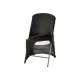 Housse de chaise élégante noire Housse de chaise élégante noire