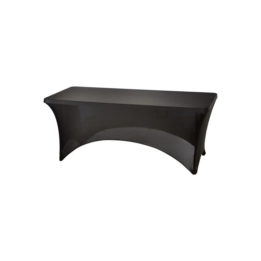 Housse de mobilier de restauration noire Housse de mobilier de restauration noire