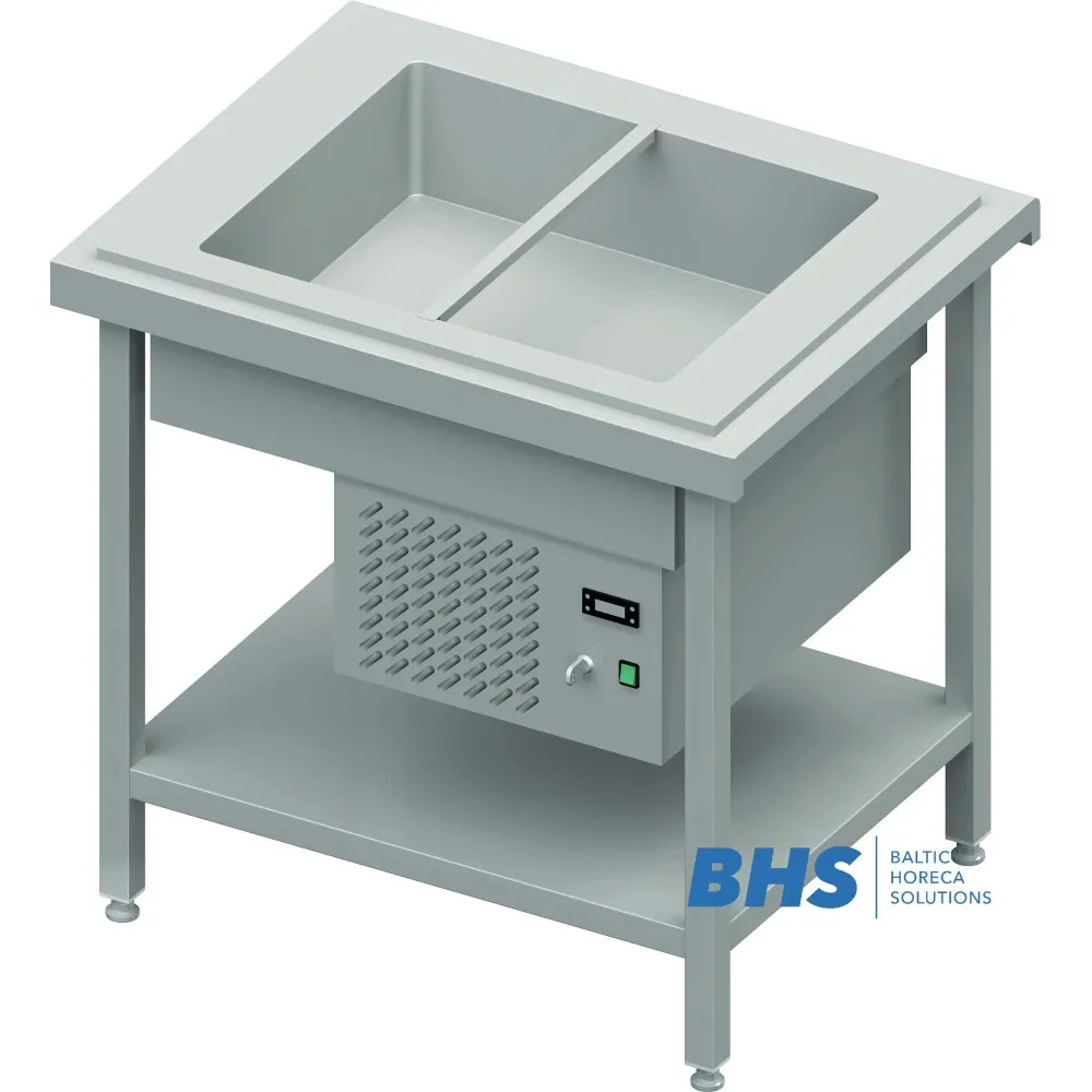 Versatile Cooling Well 2xGN1/1 for Canteens