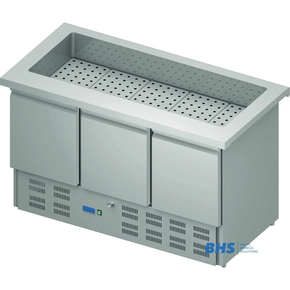 Commercial Grade Cold Chafing Dish with Built-In Cooling System