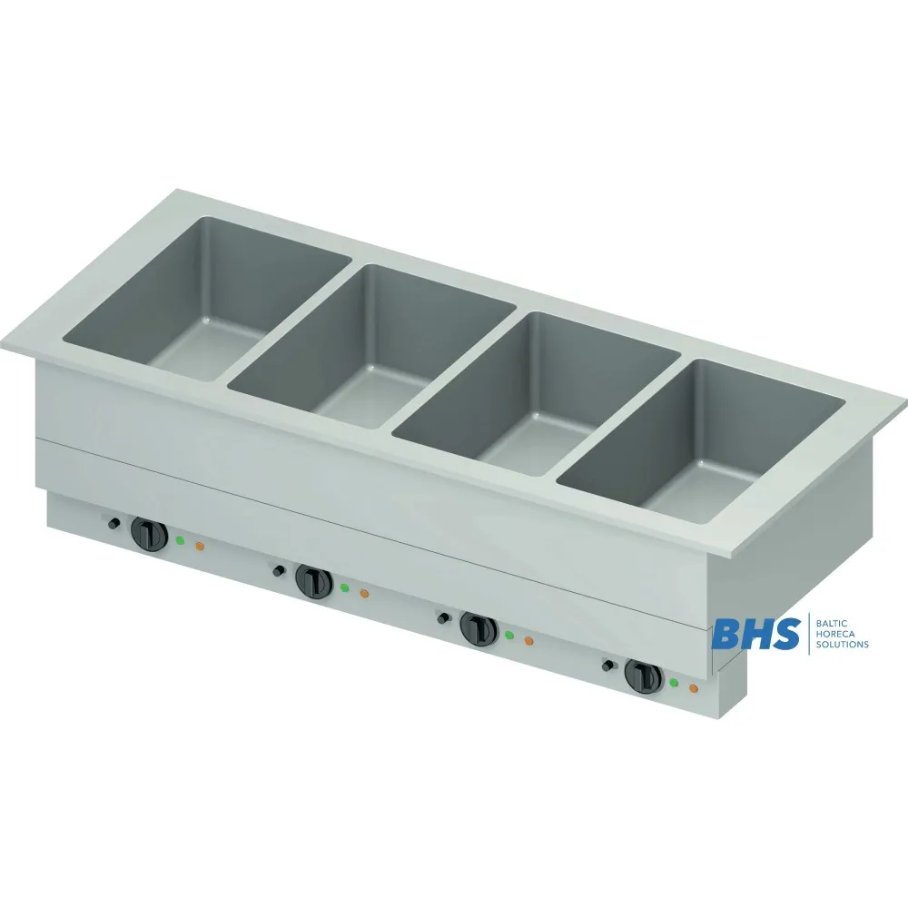 Stainless Steel 4 GN1/1 Bain Marie Chafing Dish