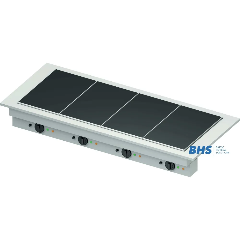 Professional Grade Ceramic Heated Drop-In Surface GN1/1