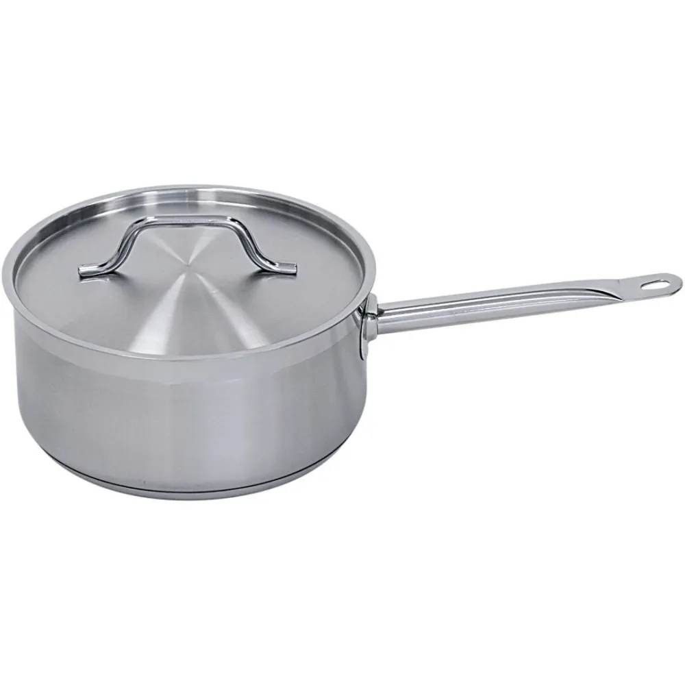 3.3L Stainless Steel Saucepan with Lid
