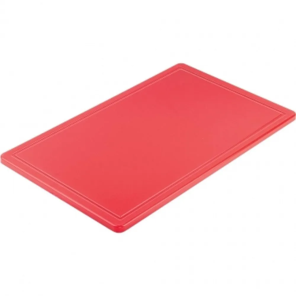 Stalgast Planche de Découpe 530/325 en Rouge