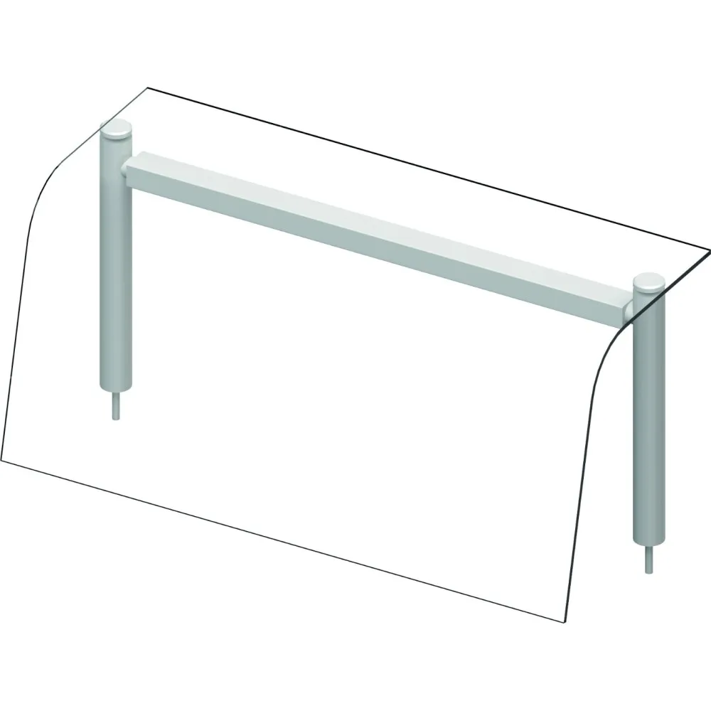 990 mm Safety Shield Glass