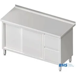 Galds ar 2 atvilktnēm un 2 bīdāmām durvīm 1200 mm