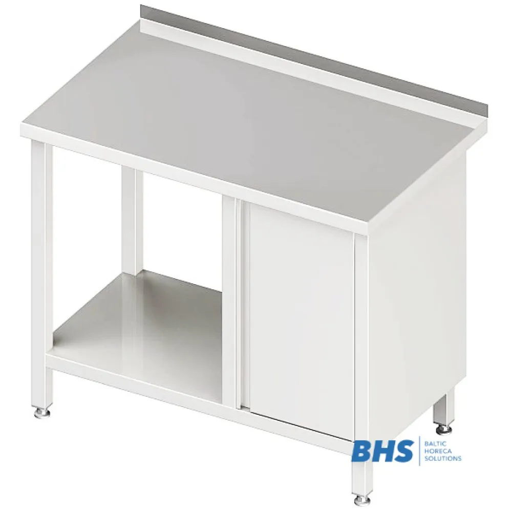 Table multifonctionnelle avec porte et étagère intégrée