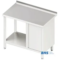 Table avec une porte et une étagère 800