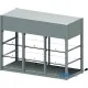 Versatile 1435 mm Self-Service Canteen Showcase