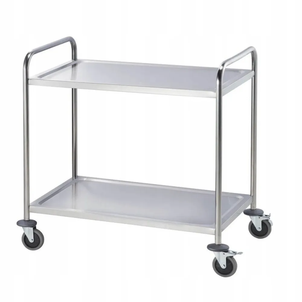 Versatile 2-Shelf Serving Cart