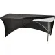 Housse de mobilier de restauration noire Housse de mobilier de restauration noire