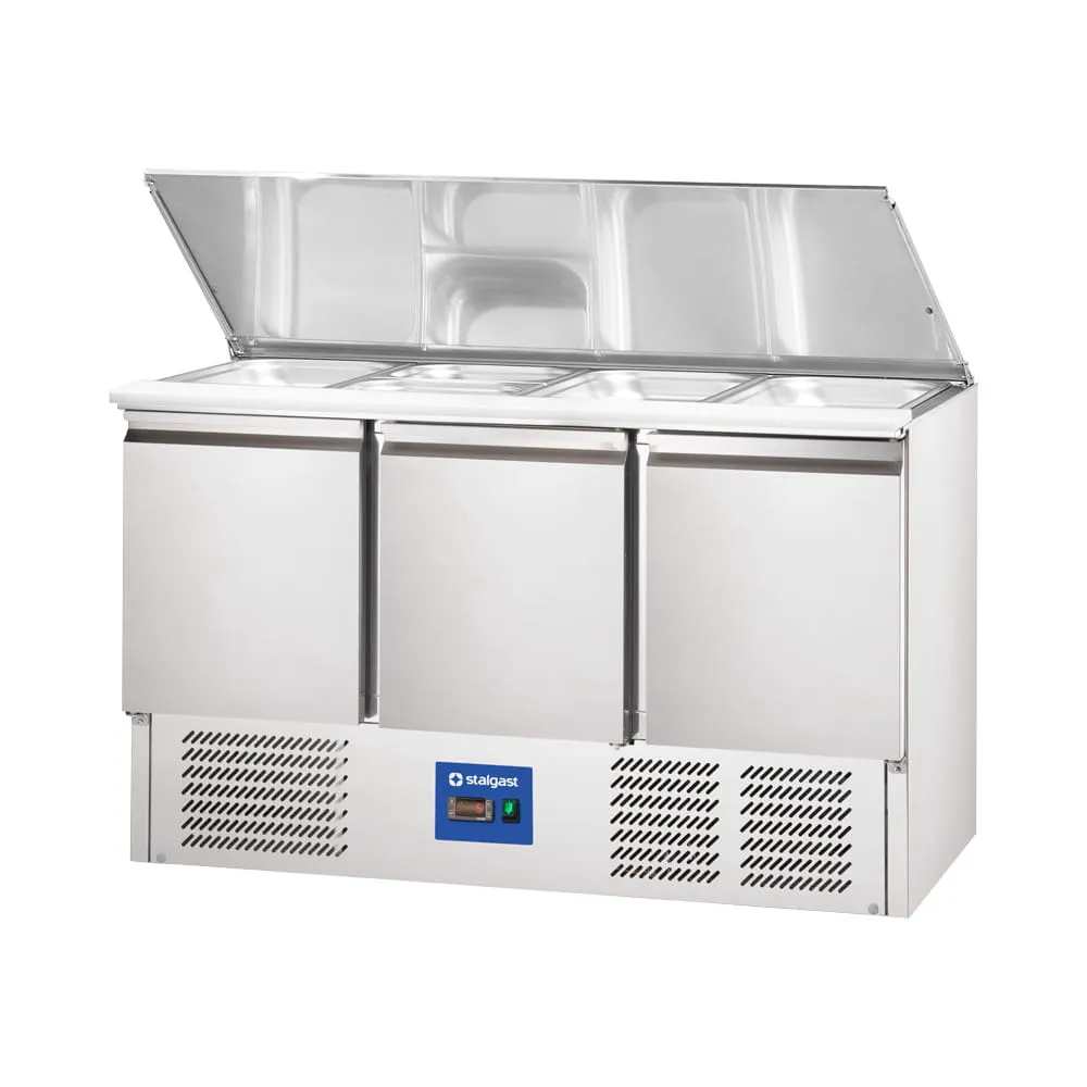 Stainless Steel Salad Display Table