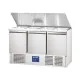 Stainless Steel Salad Display Table