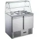 ChillMaster Salad Bar with Stainless Steel Finish