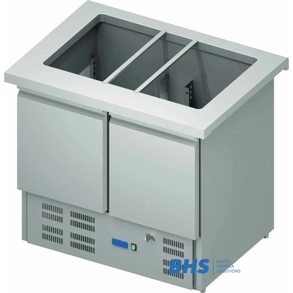 FreshKeeper 10 GN1/4 Salad Table with Fridge FreshKeeper 10 GN1/4 Salad Table with Fridge