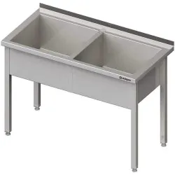 Table with two pools 
