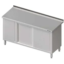 Table avec 2 portes coulissantes et 1 battante 1500