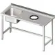 Versatile Table with Sink and Drainage System