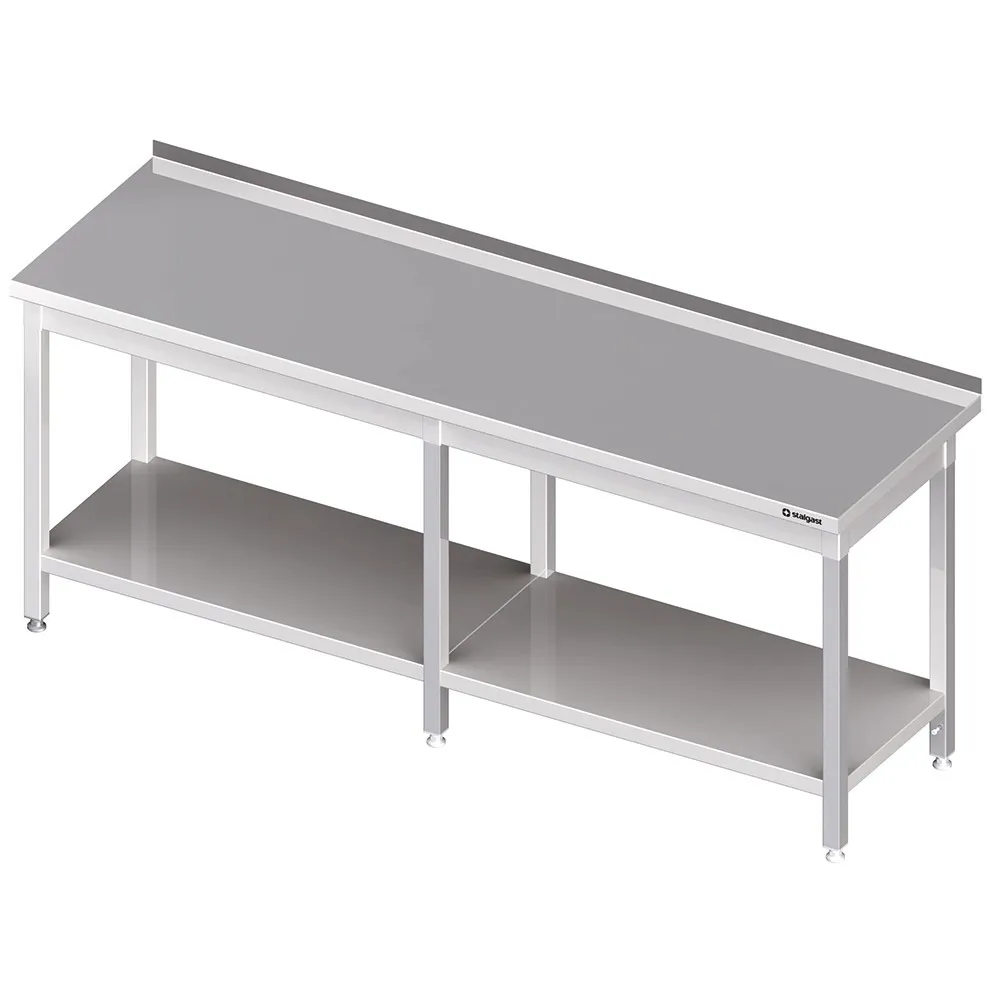 Versatile Metal Table with Storage Shelf