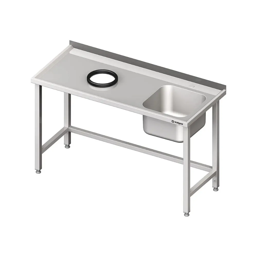 Versatile Table with Sink and Drainage System