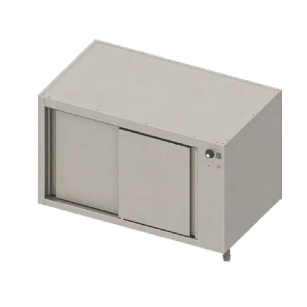 H-660mm Steel Heating Cupboard with Sliding Doors