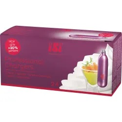 Картриджи для сифона для взбитых сливок 24 шт.