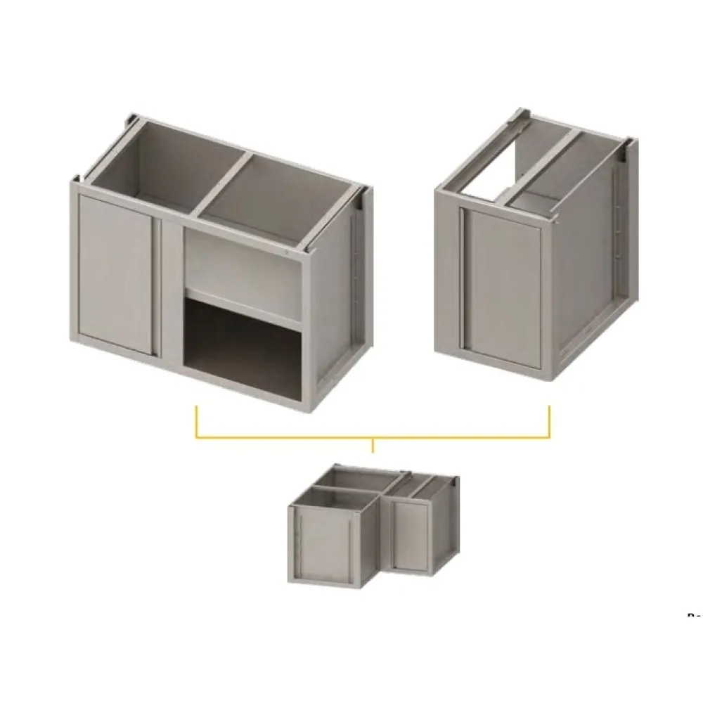 Elegant H-660 mm Corner Cupboard