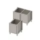 Sleek 810mm Wardrobe with Wing Doors