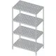 Quick-Setup Perforated Shelf - 1800mm Height Quick-Setup Perforated Shelf - 1800mm Height