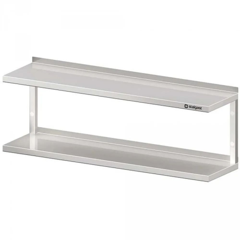 Compact Suspended Shelving with Two Levels