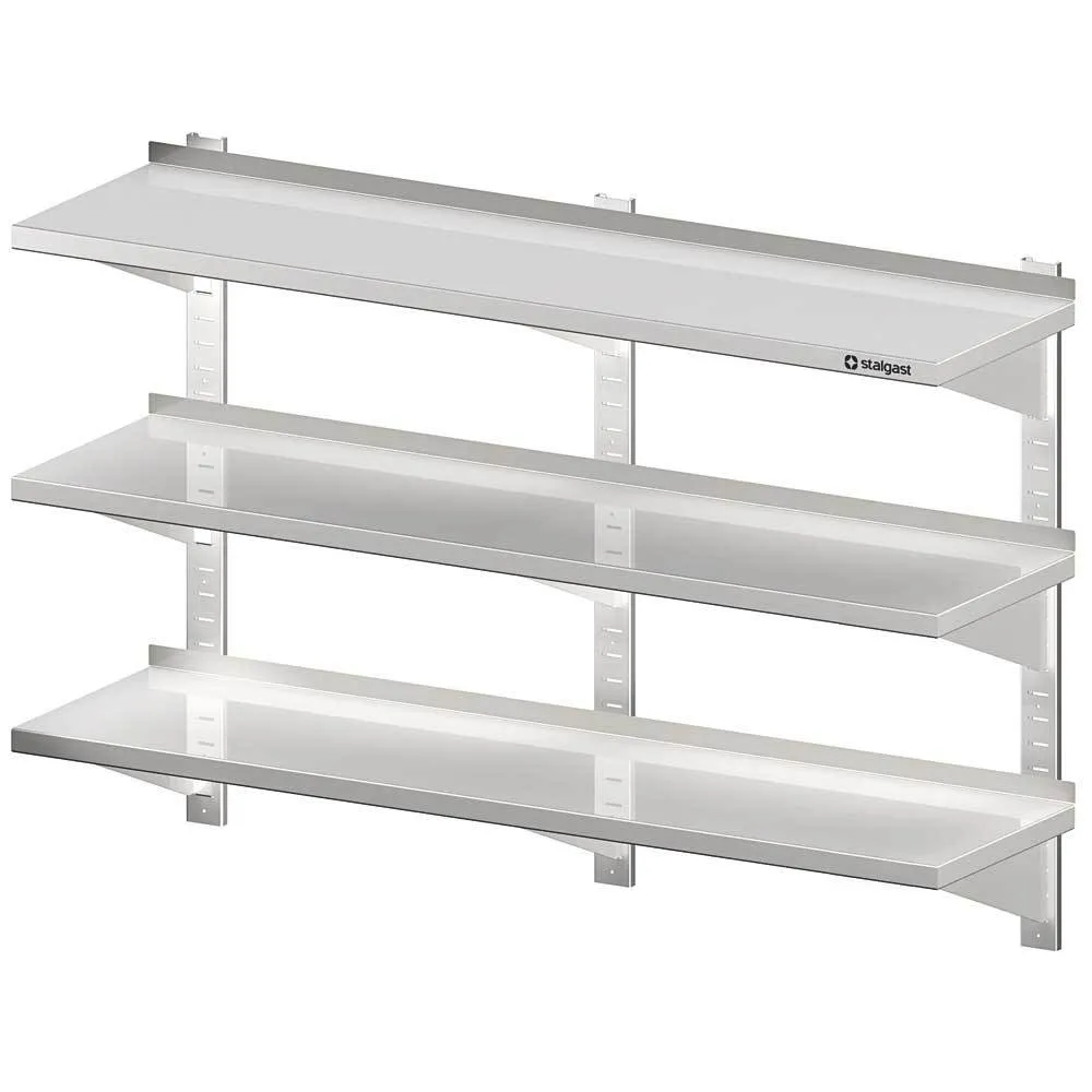3-Tier Adjustable Wall Shelf System