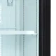 Narrow Black Bottle Fridge