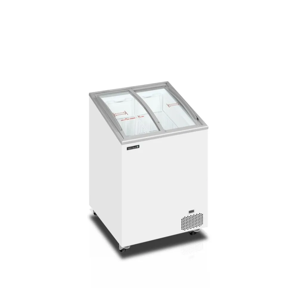 Congélateur coffre de 85L avec couvercle vitré Congélateur coffre de 85L avec couvercle vitré