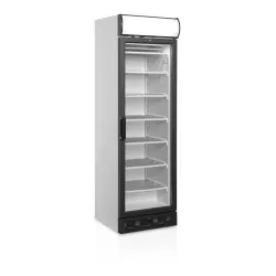 Freezer with advertising banner, 270l