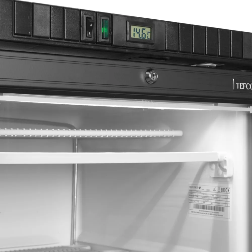 Commercial Display Freezer with Heated Glass Door - 270L