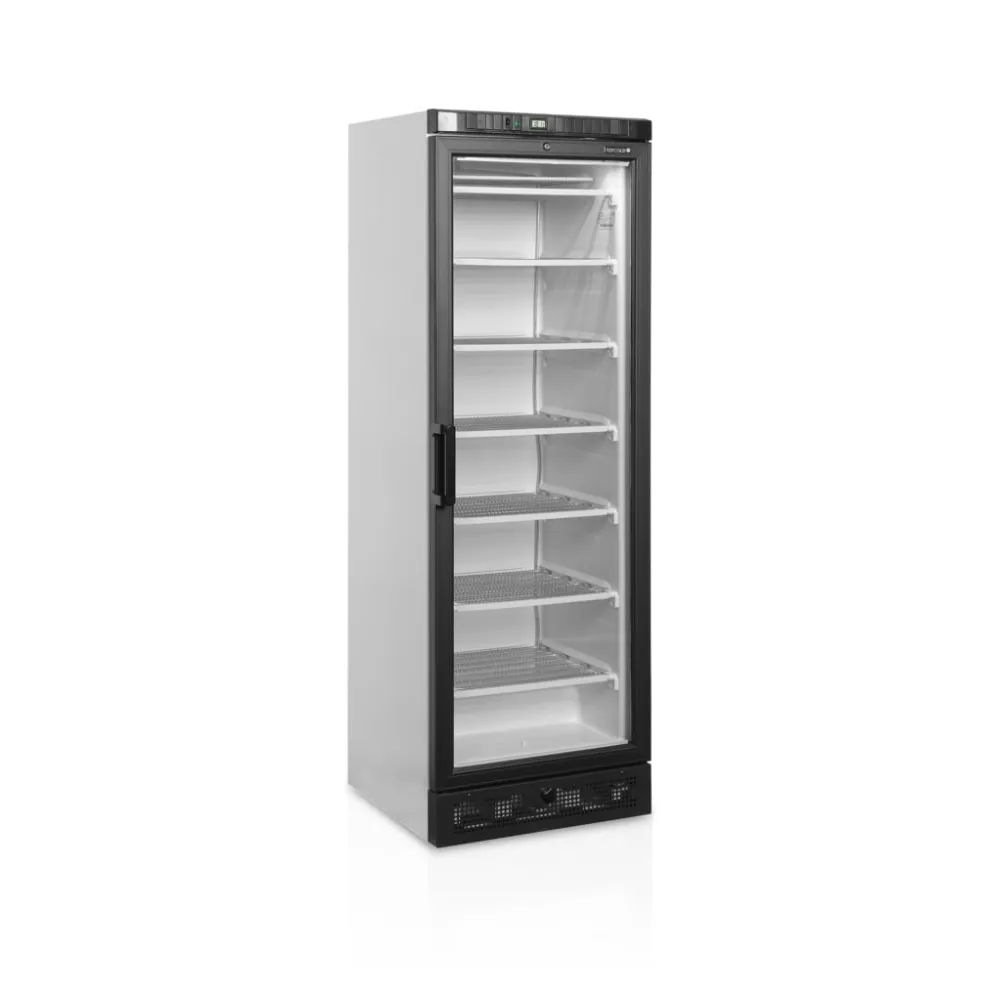Commercial Display Freezer with Heated Glass Door - 270L