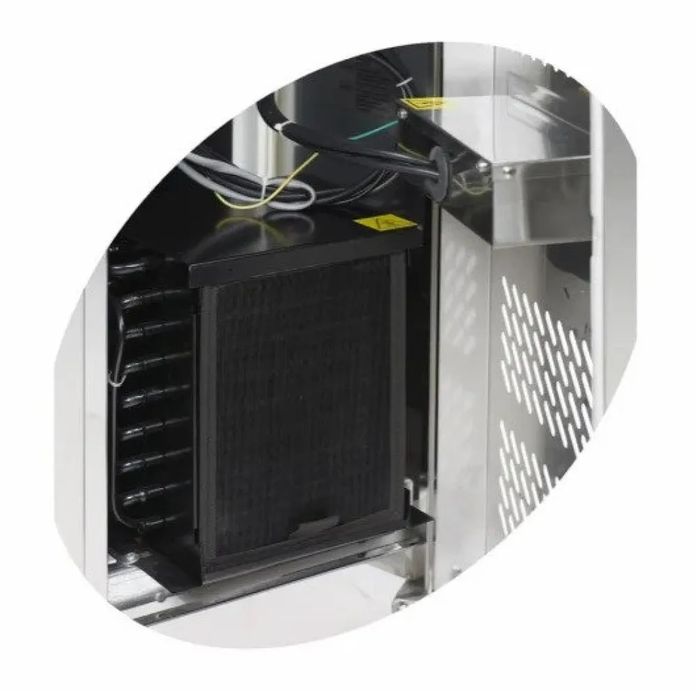 SK6410BT Stainless Steel Counter Freezer