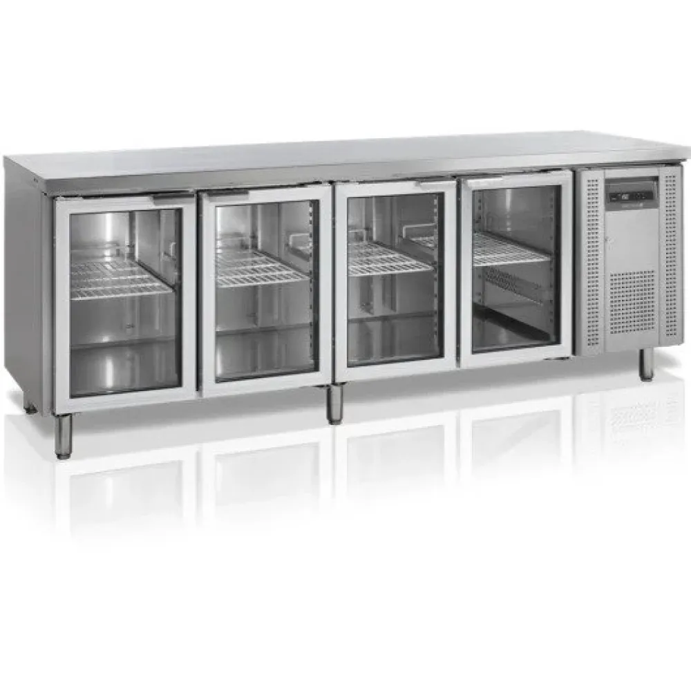Comptoir réfrigéré CK7410G avec vitres transparentes