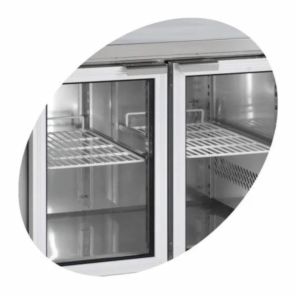 Comptoir réfrigéré CK7410G avec vitres transparentes