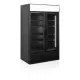 Stylish Black 2-Door Refrigerator FSC1200H