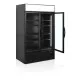 Stylish Black 2-Door Refrigerator FSC1200H