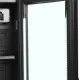 Elegant Black Refrigerator for Limited Spaces