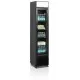 Elegant Black Refrigerator for Limited Spaces